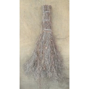 BOOGARDI Balai Bouleau, 160 x 25 cm, avec manche, marron